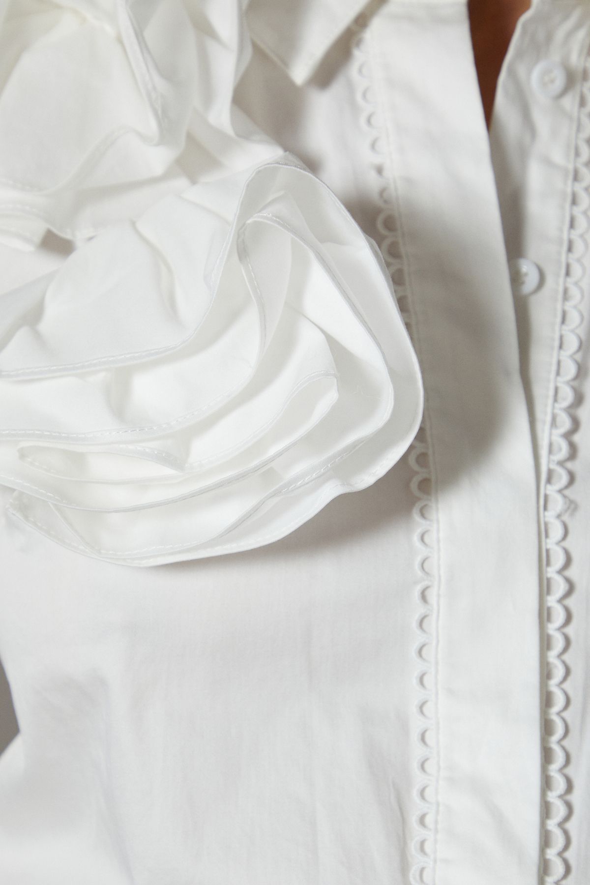 Coast 3D Flower Shirt White image 5