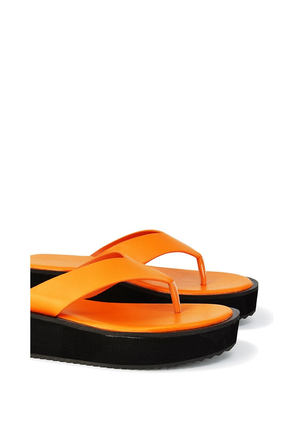 XY London 'Tammi' Thong Strap Flatform Flip Flop Sandal Slides image 2