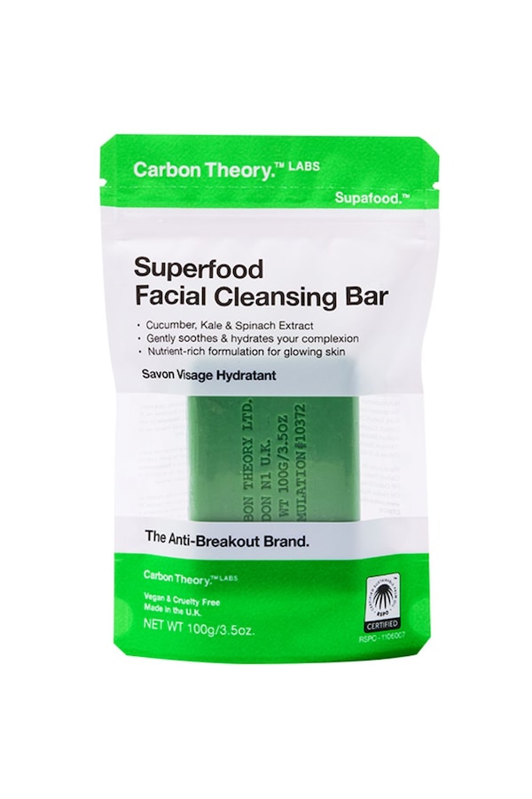 Carbon Theory Superfood Cleansing Bar 100g Misc