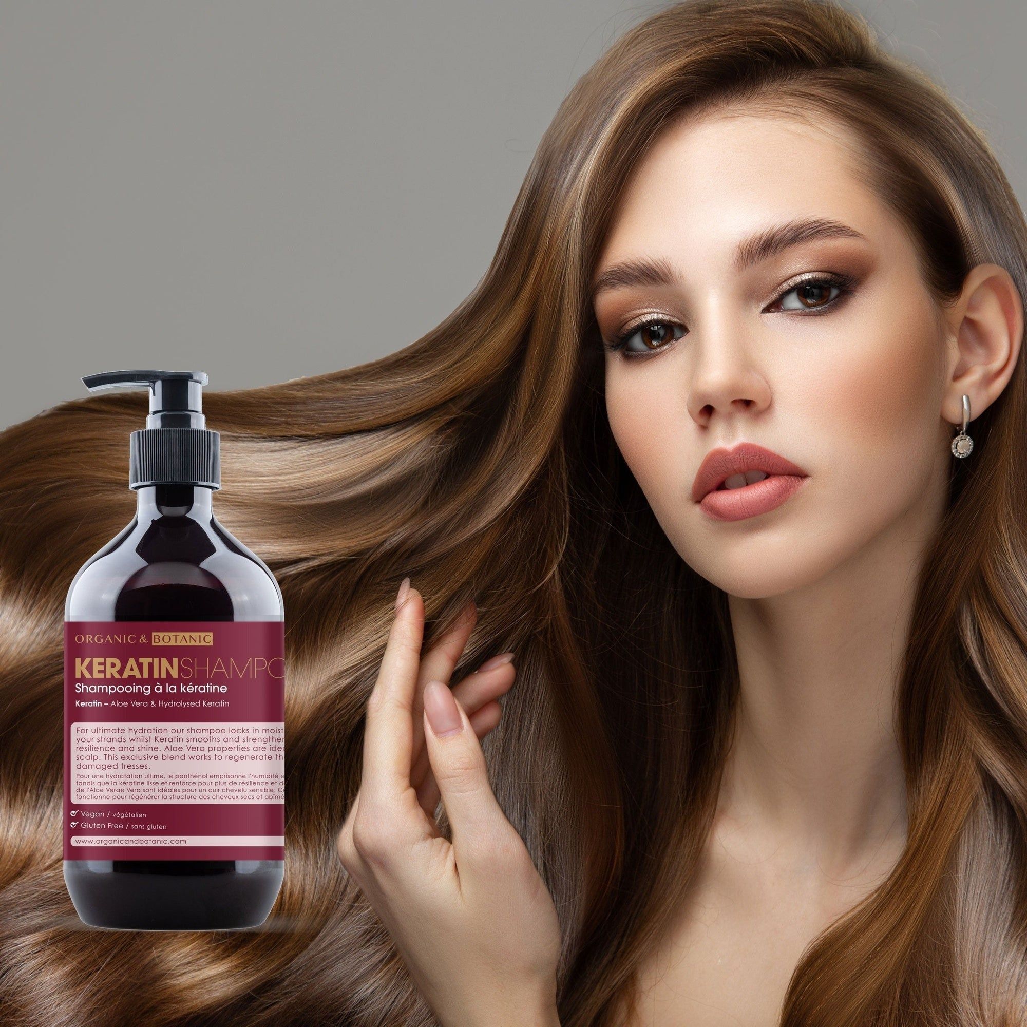 Organic & Botanic Keratin Shampoo + Conditioner image 4