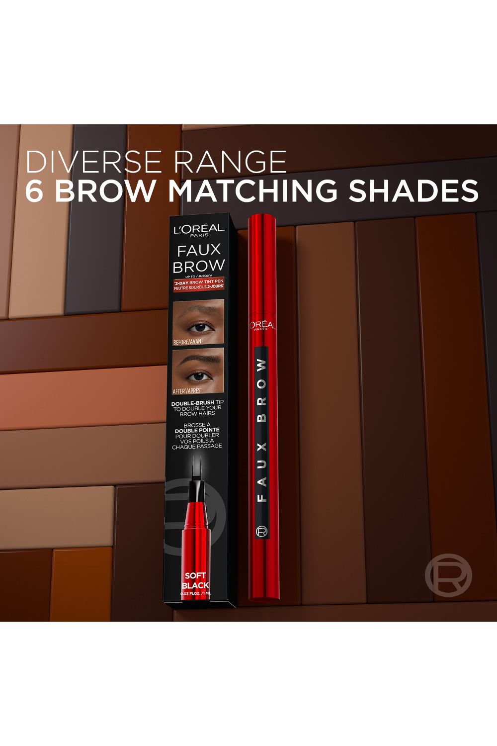 L'Oréal Paris Infallible Faux Brow, Up To 2-Day Brow Tint Pen 1ml Peachy Friday image 9