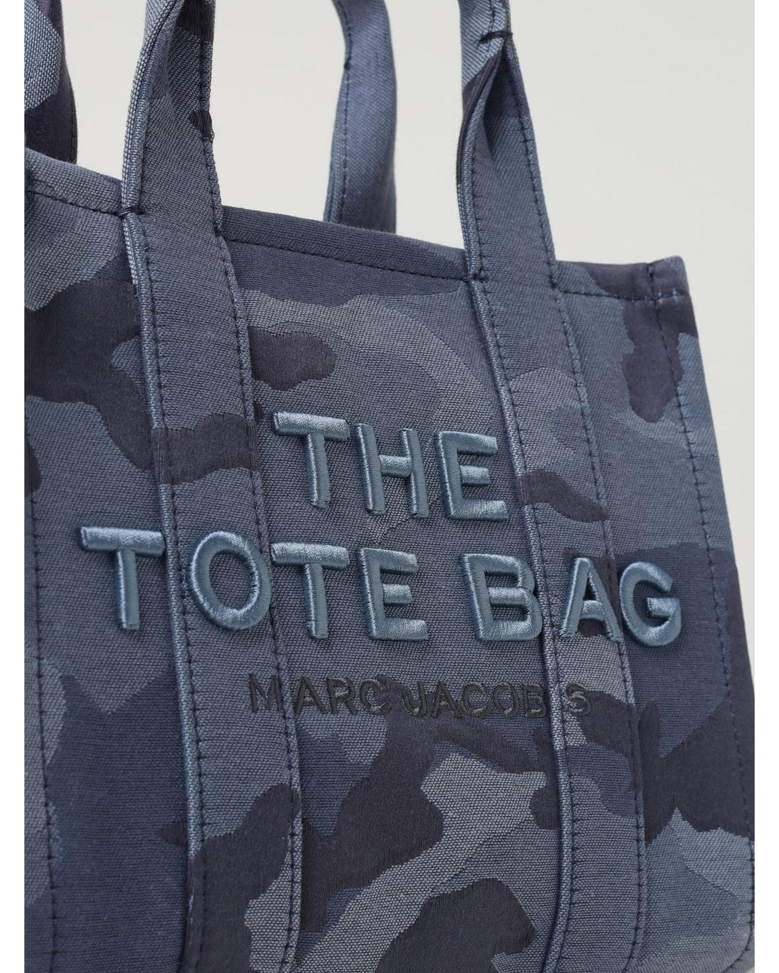 Marc Jacobs Mini Tote Camouflage Embroidery Wo - Blue Handbags image 3