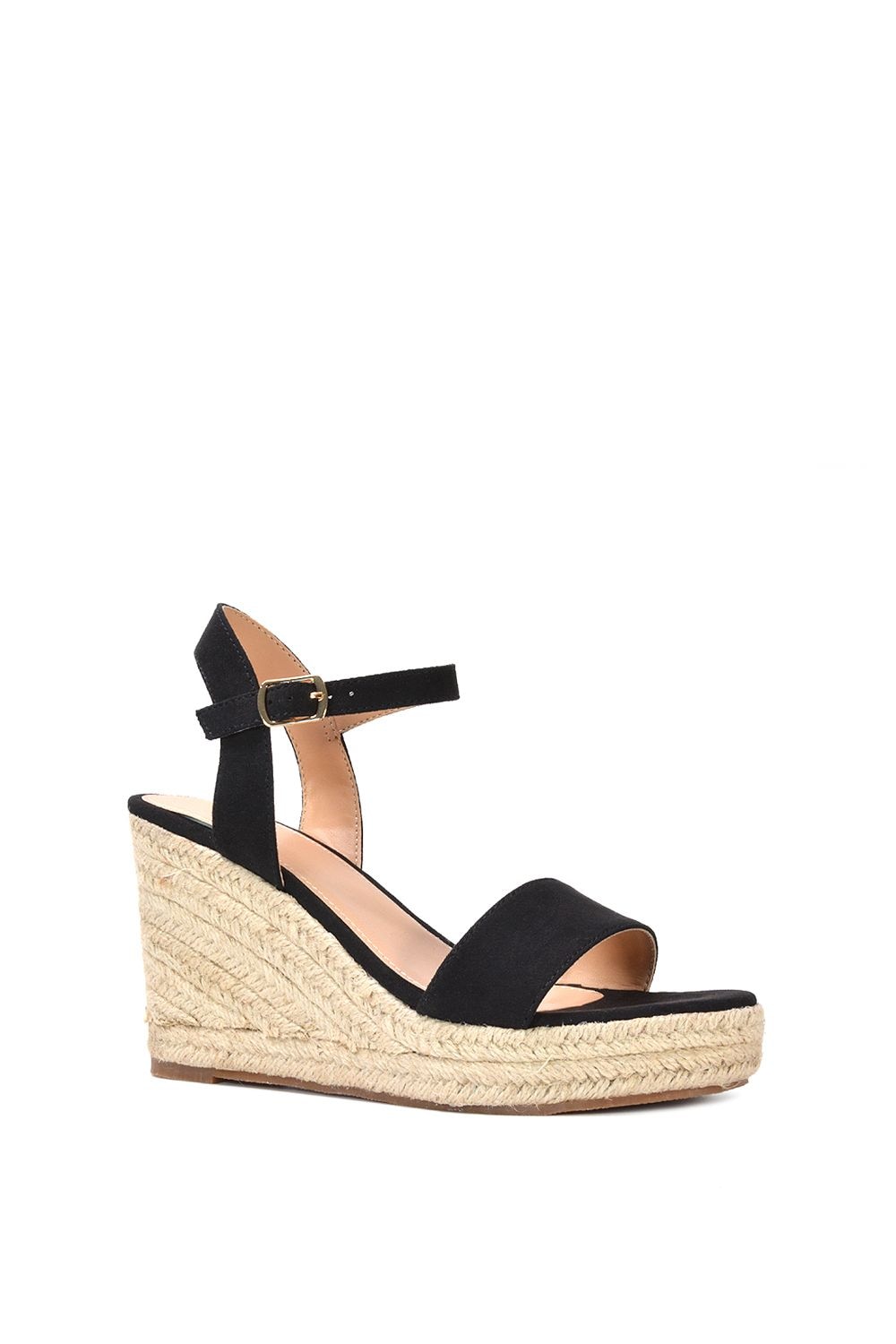 XY London 'Briella' Strappy Sandals With High Block Heels image 2