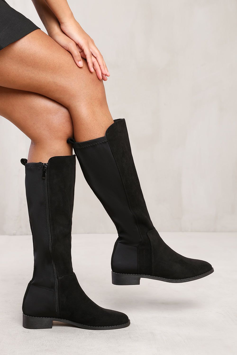 Where's That From 'Vanda' Knee High Boots With Side Zip image 2
