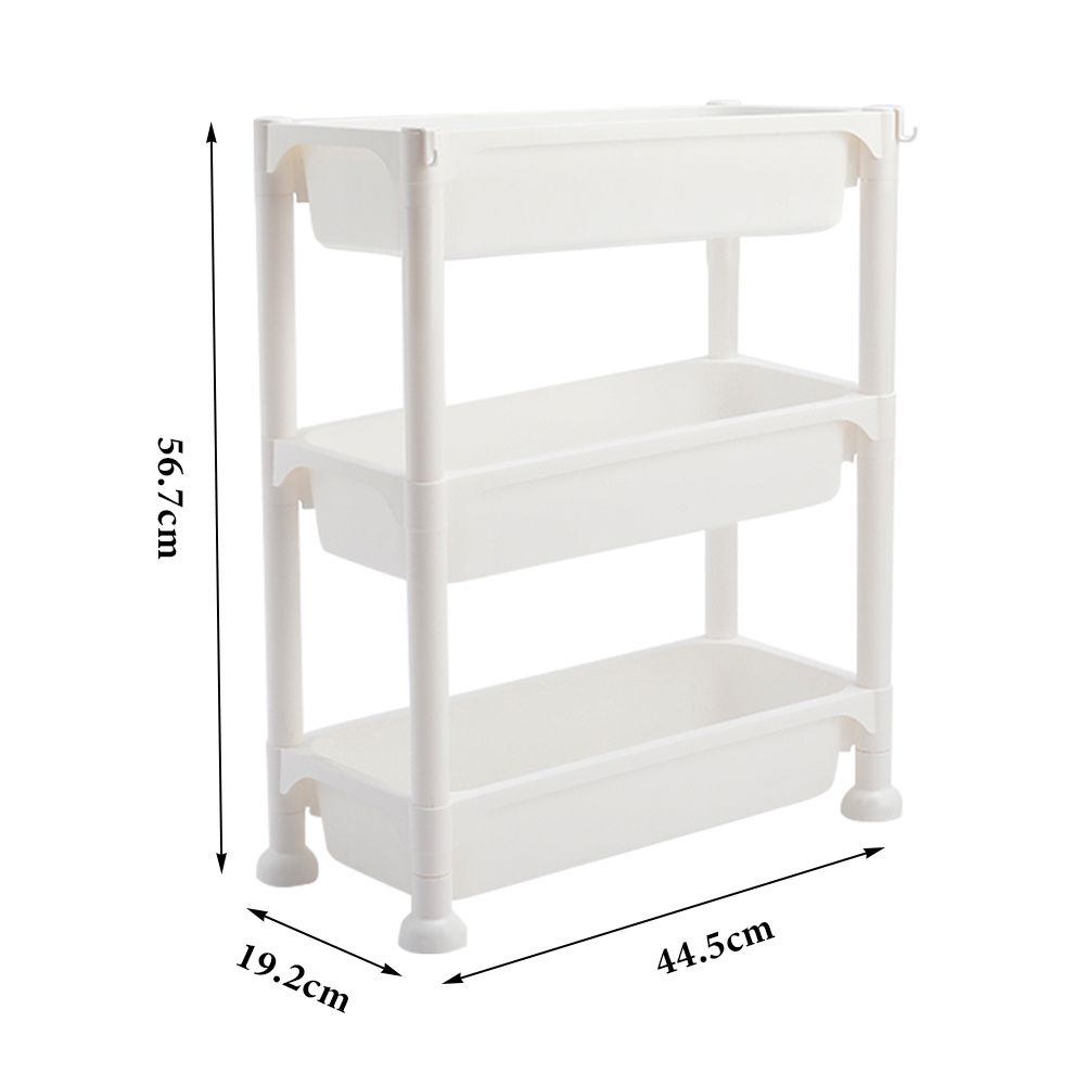 Living and Home 3 Tier Makeup Storage Shelf Shower Organizer Rack Kitchen Spice Rack image 9