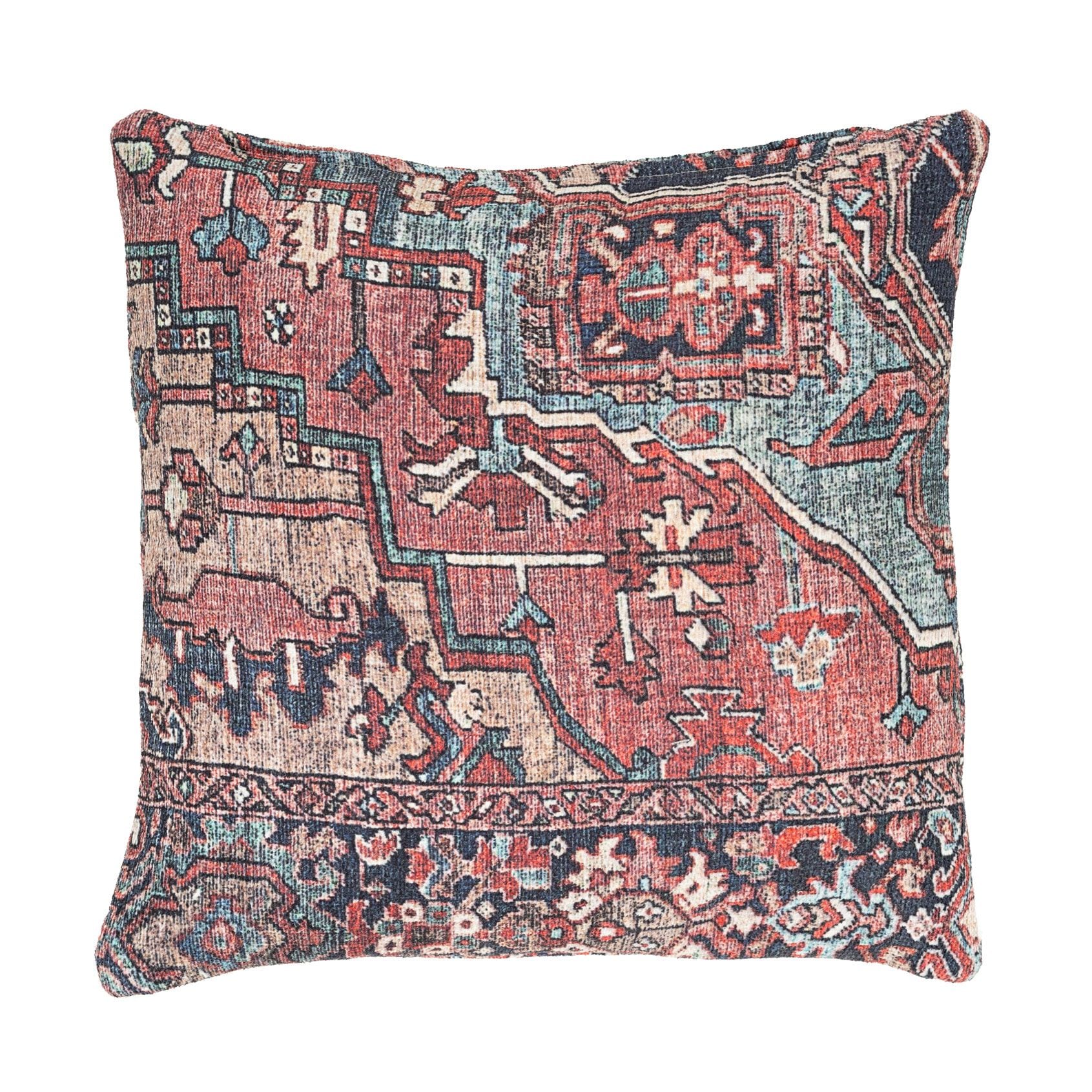 Kukoon Red Terracotta Persian Style Washable Cotton Cushion image 2