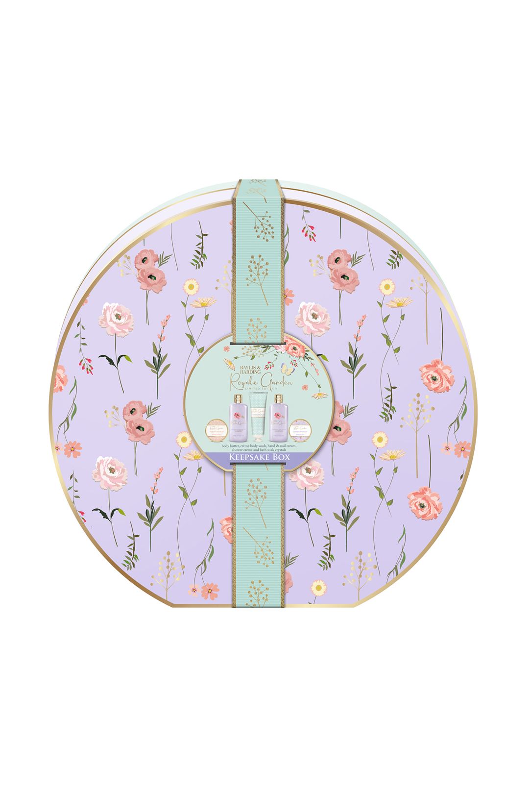 Baylis & Harding Royale Garden Luxury Hat Box Gift Set Multi image 1