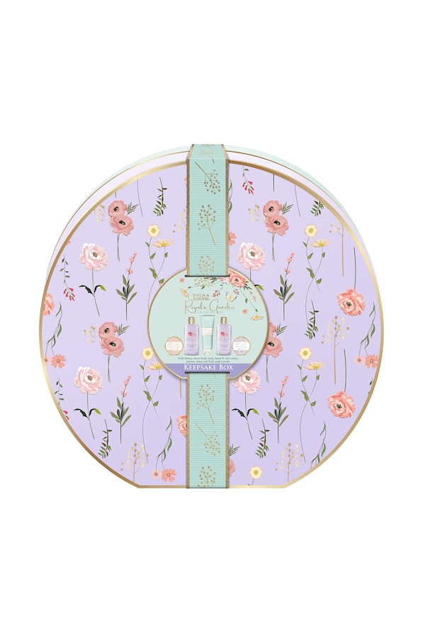 Baylis & Harding Royale Garden Luxury Hat Box Gift Set Multi