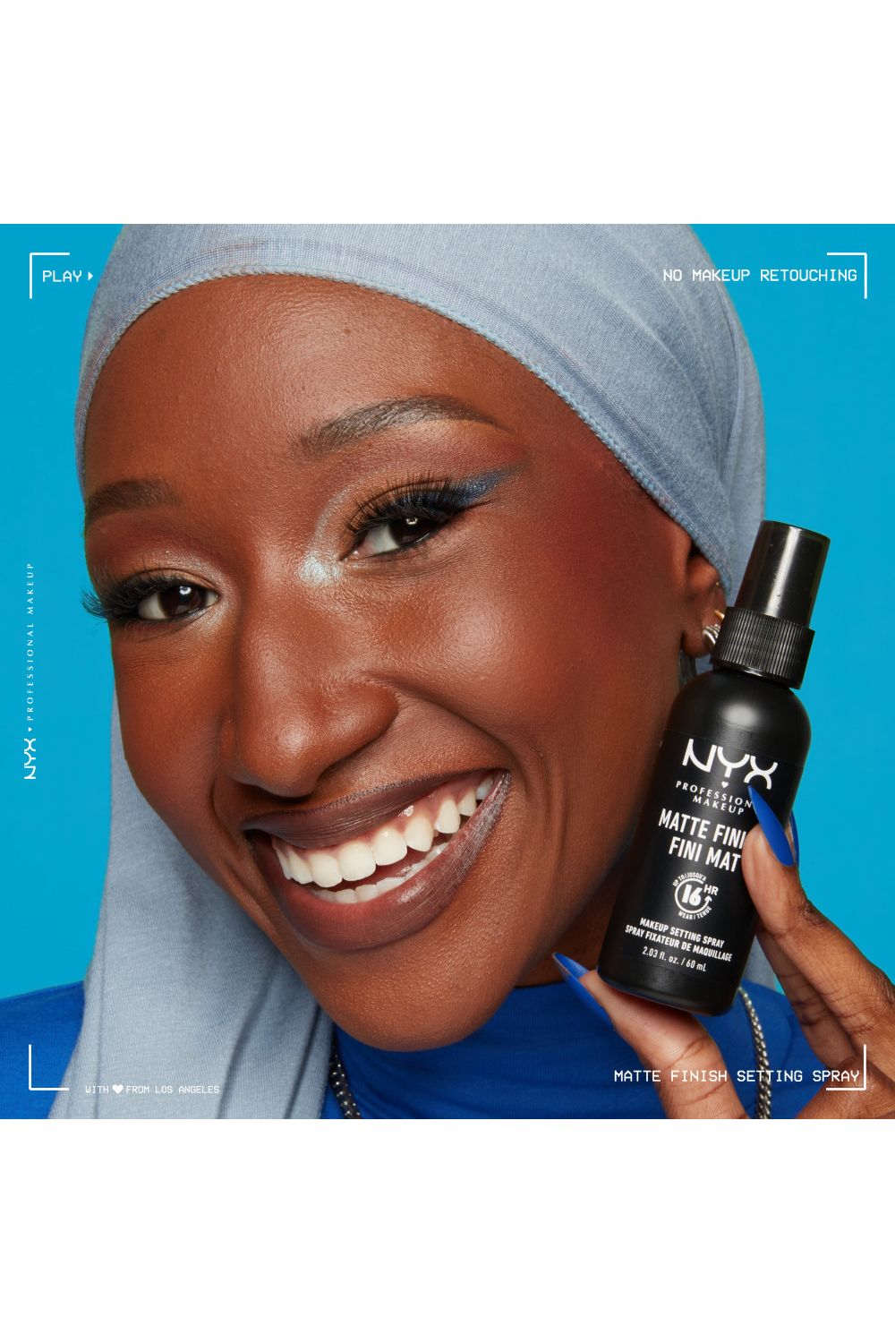 NYX Professional Makeup Makeup Setting Spray - Matte Set (Pack of 3) Multi image 6