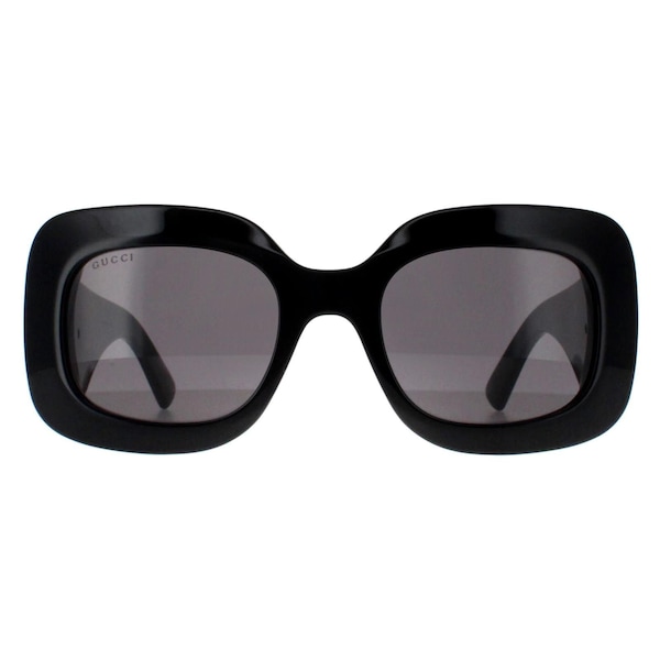 Gucci Square Black with Silver Grey GG1695S