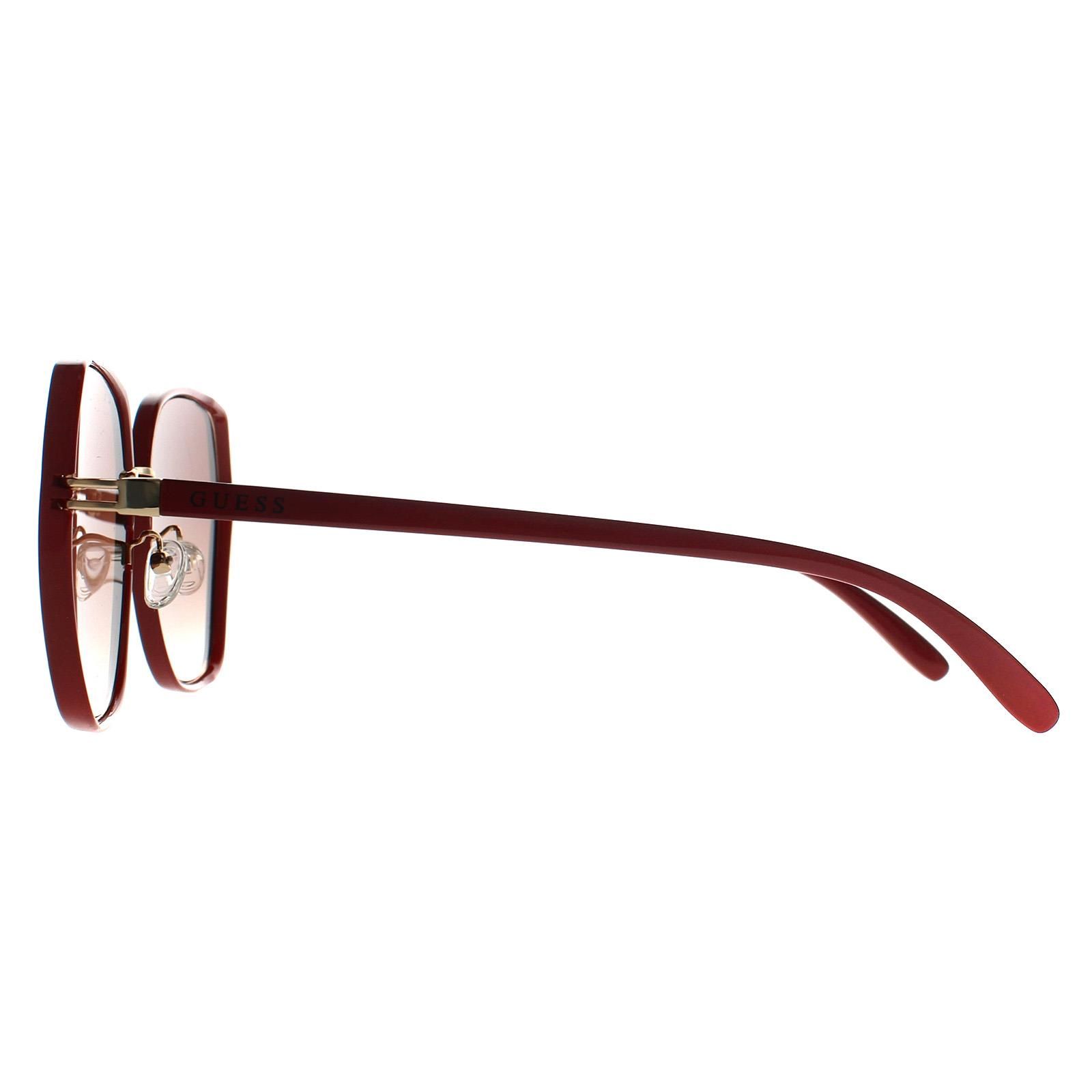 Guess Butterfly Shiny Red Brown Gradient GF0407 image 3