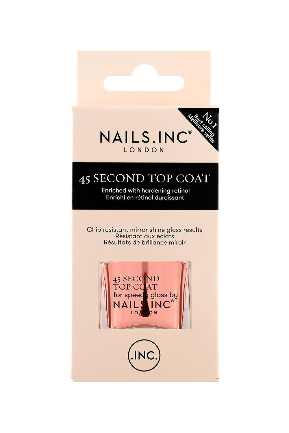 Nails Inc 45 Second Top Coat With Retinol Multi image 2