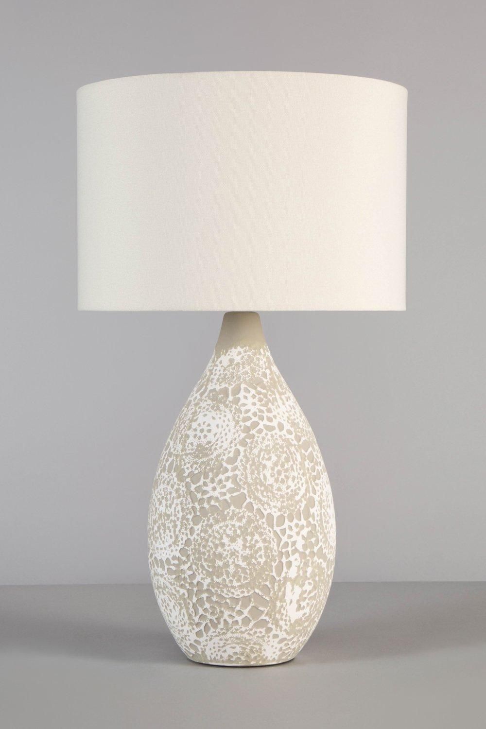 BHS Lighting Inar Ceramic Table Lamp image 2