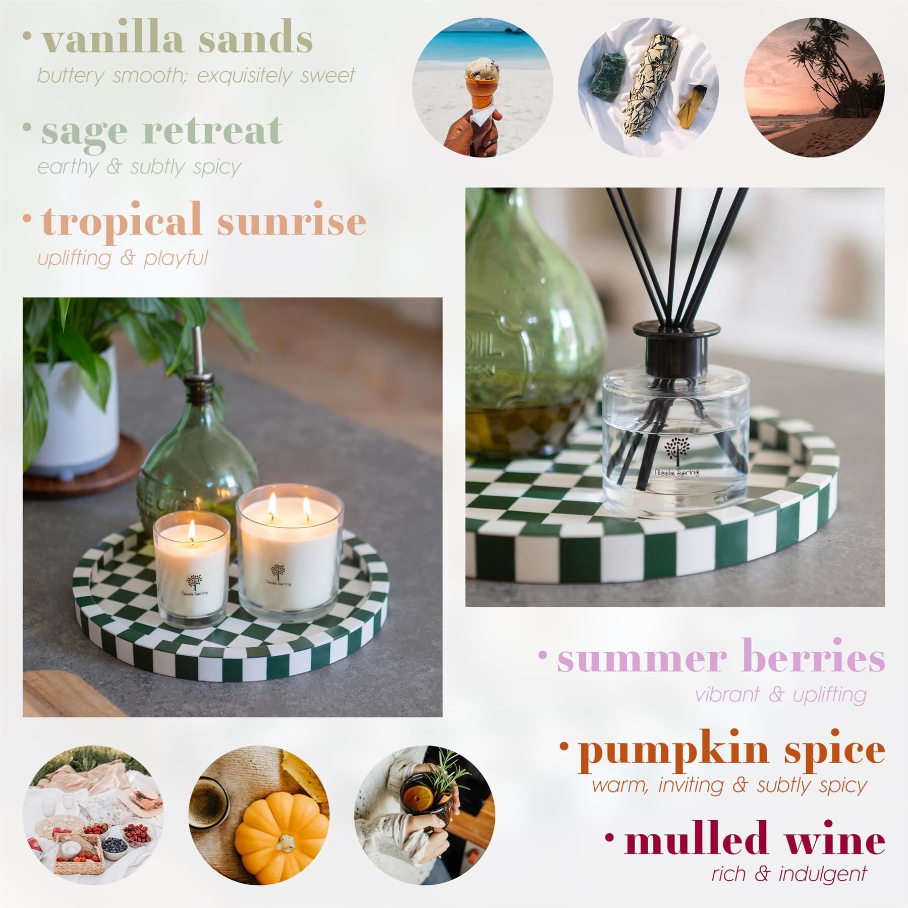 Nicola Spring 200ml Vanilla Sands Reed Diffuser - Sweet Creamy Relaxing Scent image 5