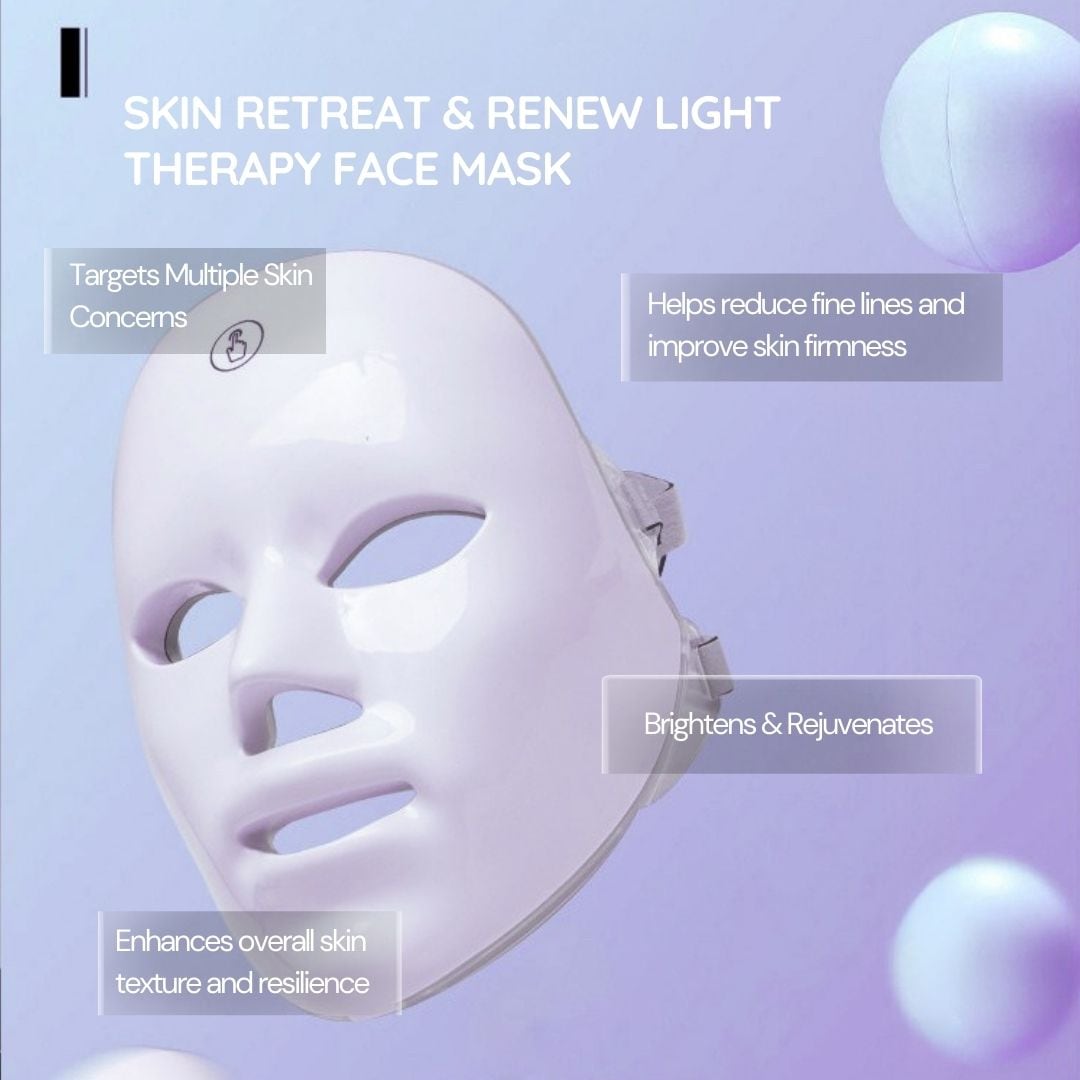 Erth Skin London Erth Beauty London Skin Retreat & Renew Light Therapy Face Mask image 4