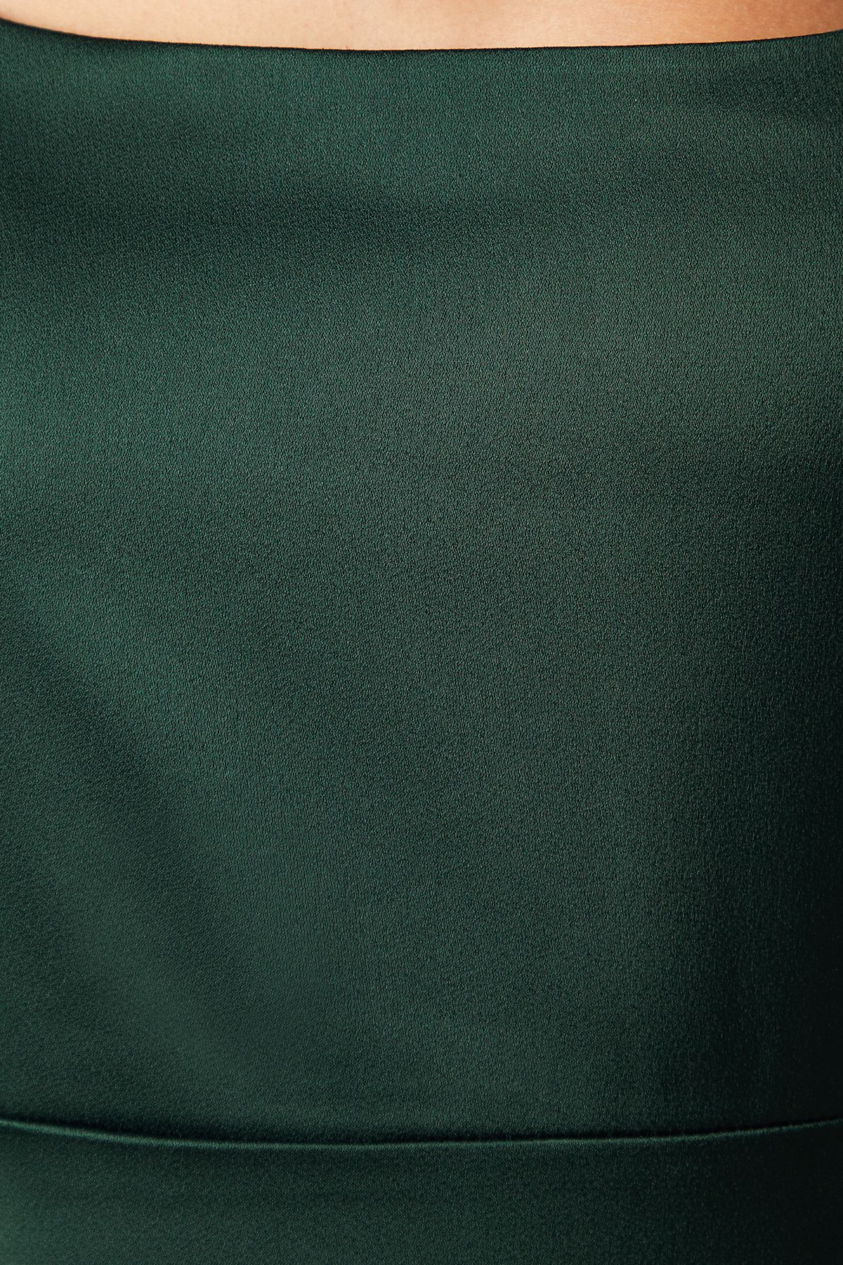 Oasis Oasis by Coast Satin Tie Shoulder Midi Bridesmaid Dress Emerald image 5