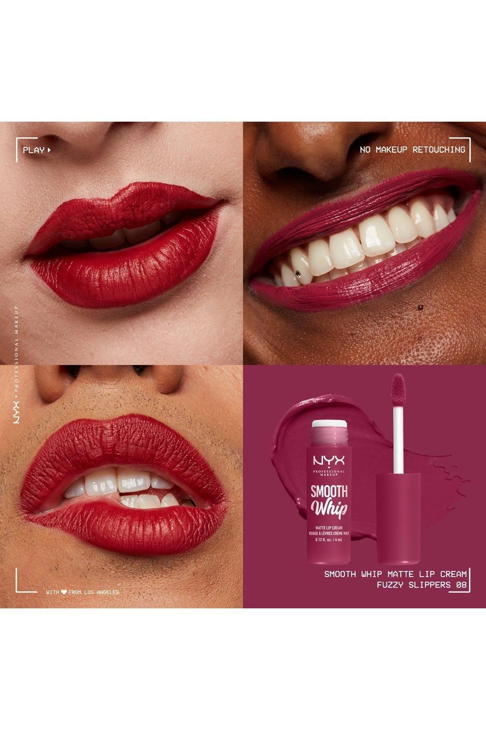 NYX Professional Makeup Smooth Whip Matte Lip Cream Fuzzy Slippers image 3