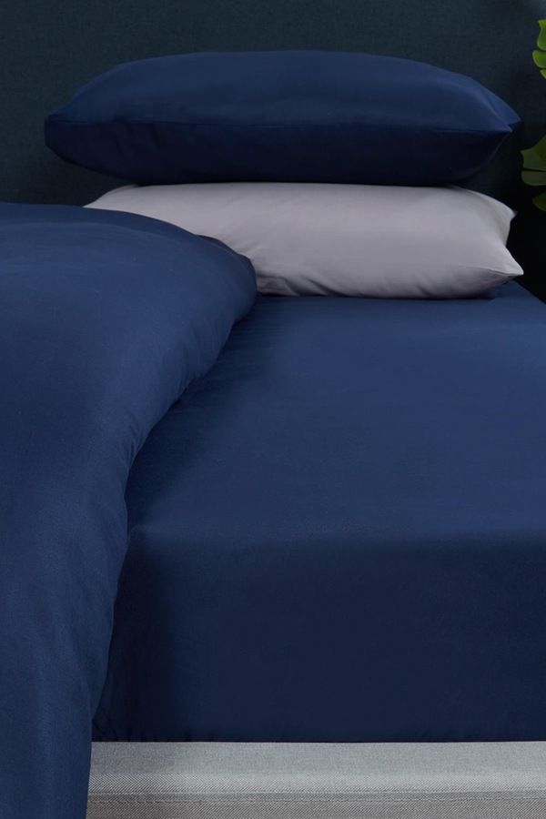 OHS Plain Dyed Non-Iron Fitted Bed Sheet