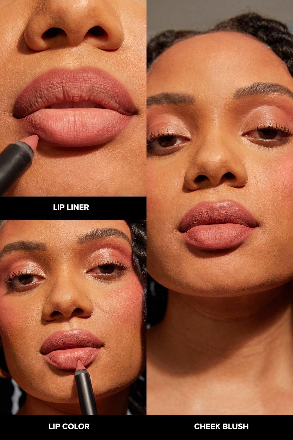 Nudestix Intense Matte Lip + Cheek Pencil Sunkissed Pink image 4