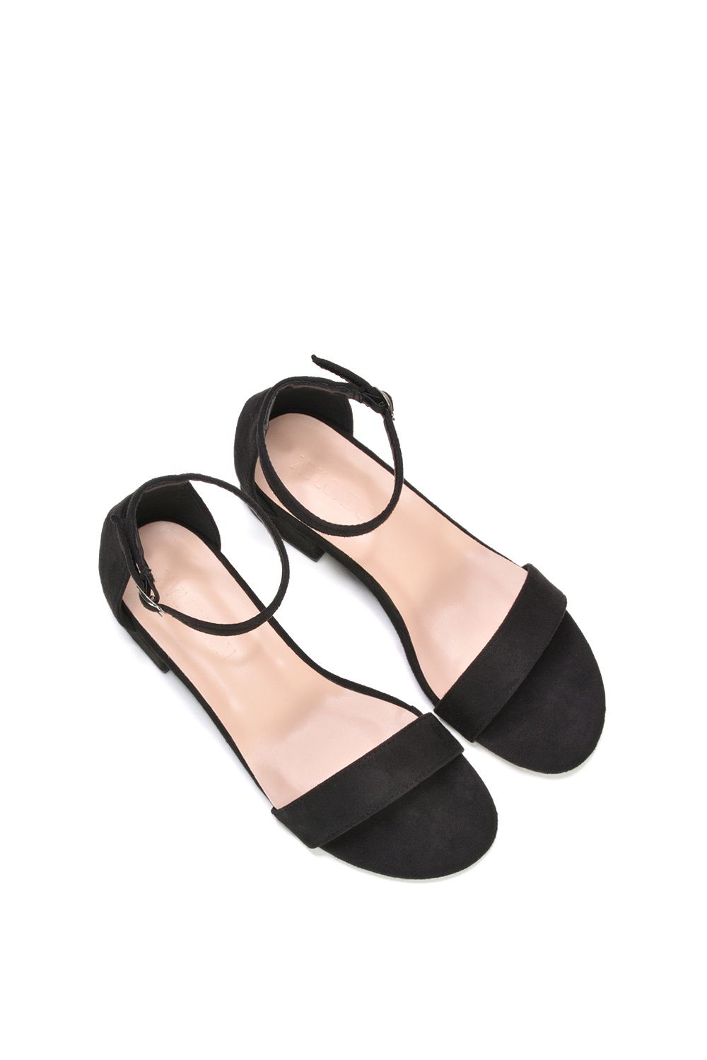 XY London 'Tate' Ankle Strap Low Block Heel Summer Sandals image 6