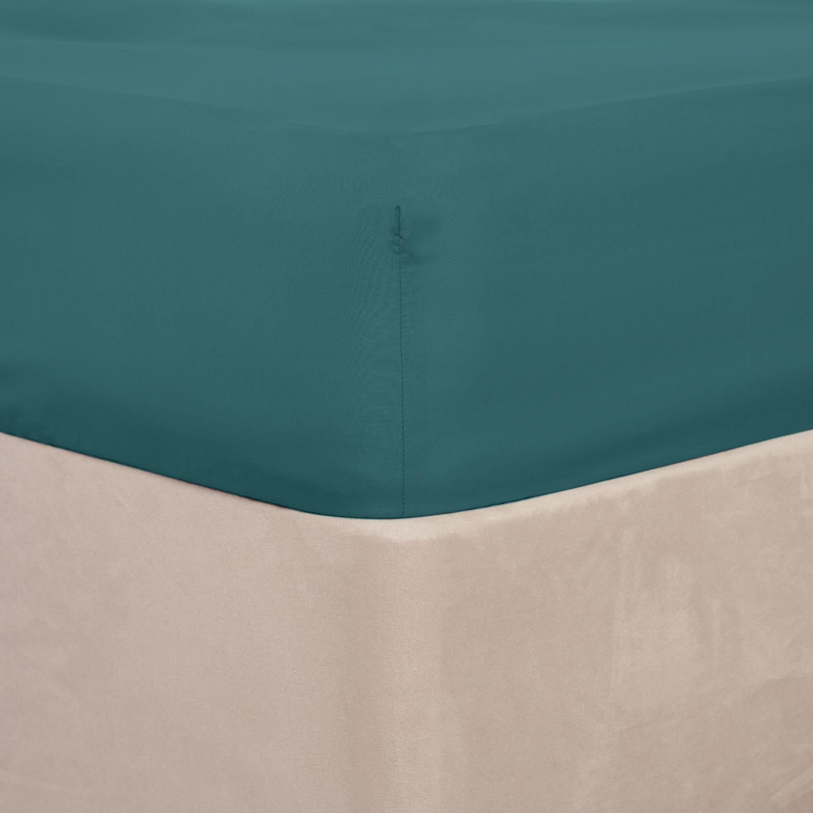 OHS Plain Dyed Non-Iron Fitted Bed Sheet image 3