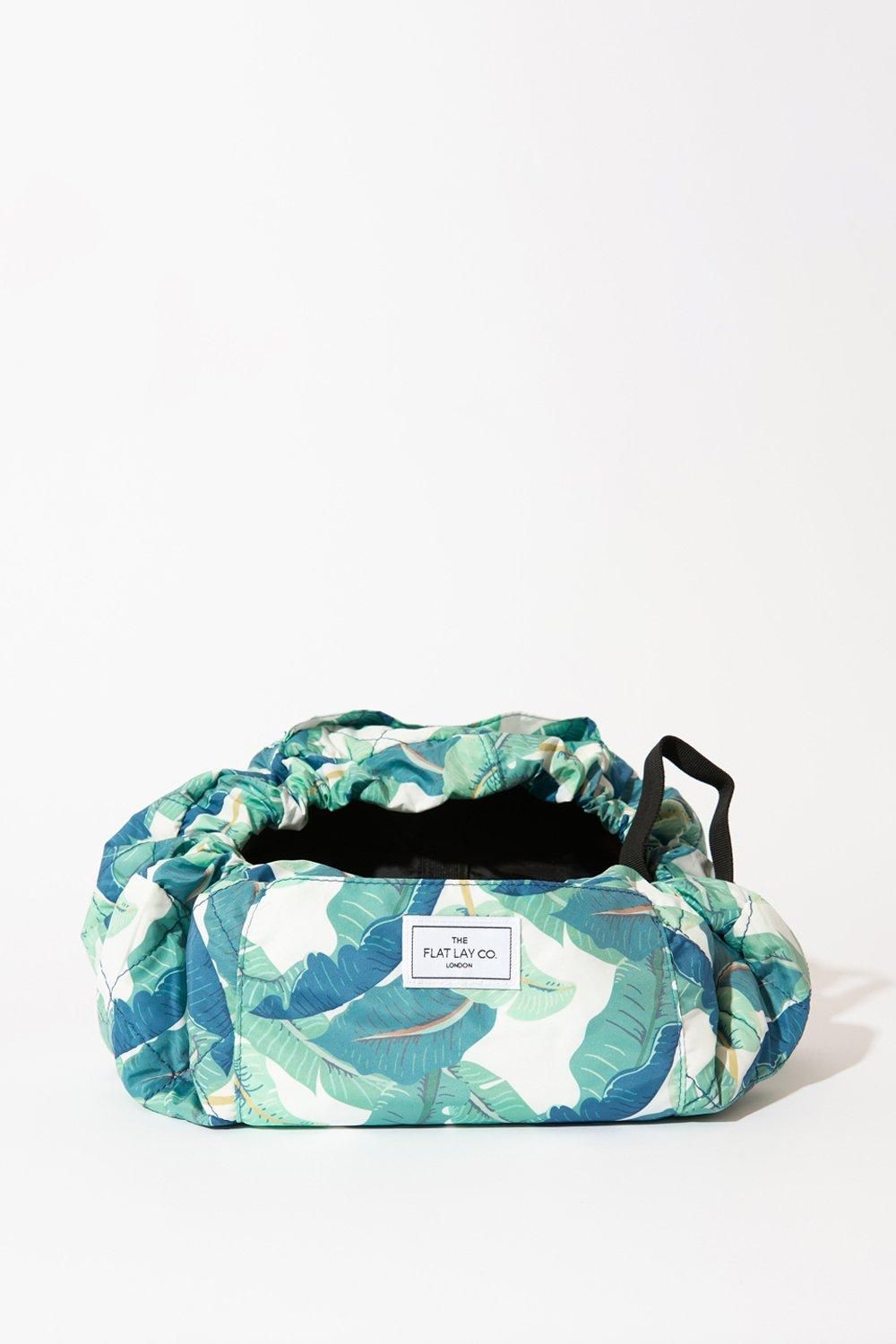 The Flat Lay Co Tropical Open Flat Makeup Bag Multi image 4