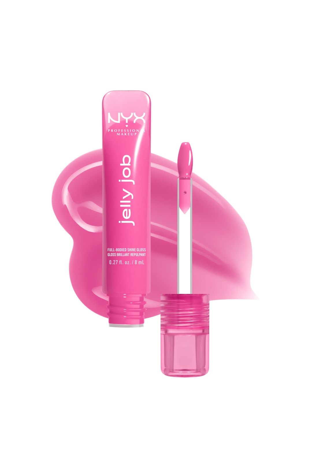 NYX Professional Makeup Jelly Job Lip Gloss 8ml Jelly Icing image 2