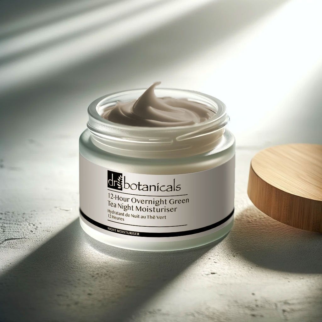 Dr. Botanicals 12-Hour Overnight Green Tea Night Moisturiser 50ml image 4