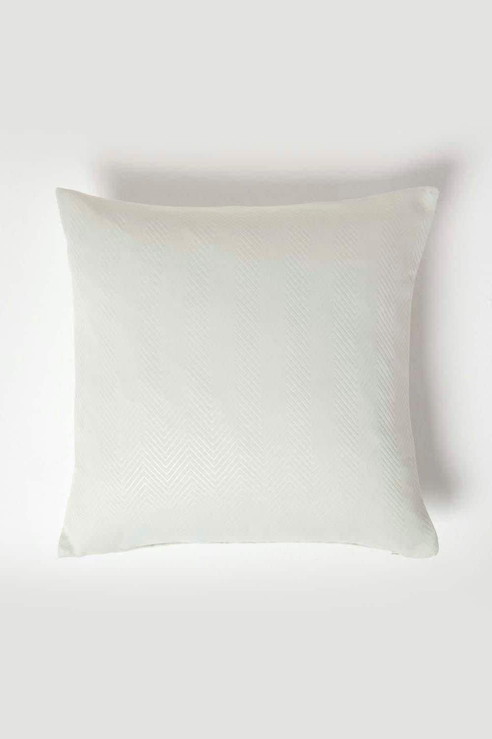Homescapes Herringbone Cushion Cover image 1