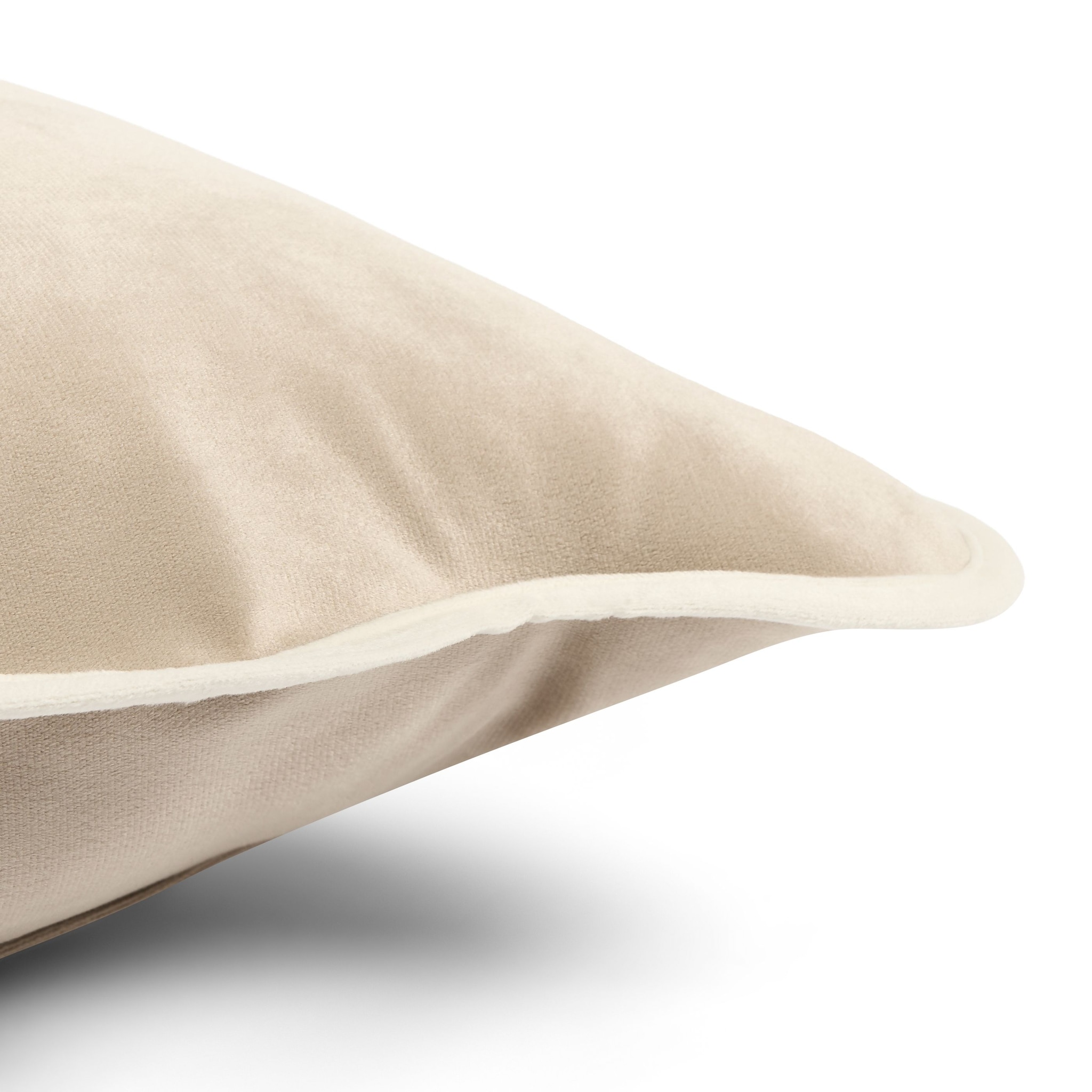 OHS 2 Pack Matte Velvet Scallop Edge Cushion Covers Home Decor Set image 5