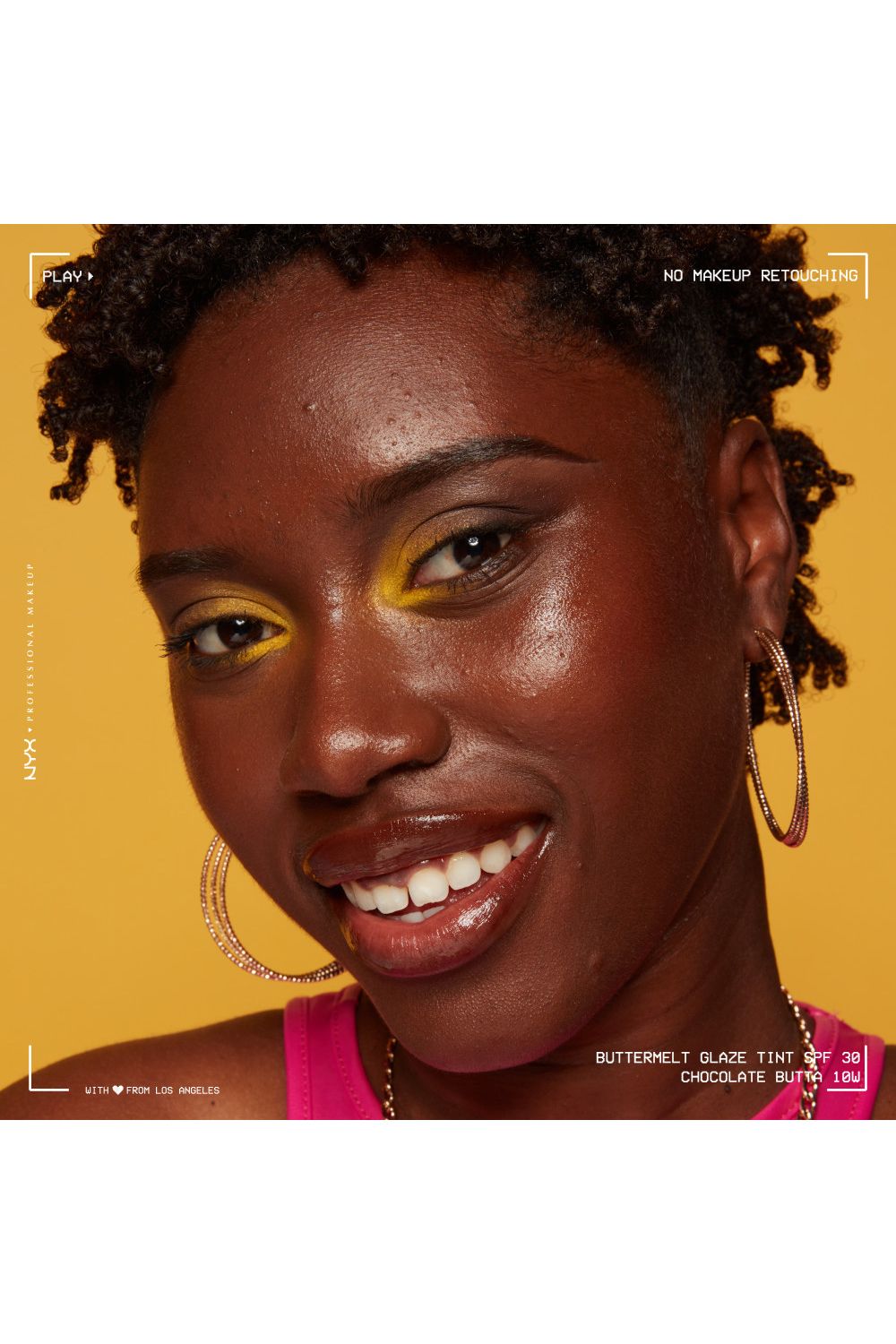 NYX Professional Makeup Buttermelt Glaze Soft Glow Skin Tint + SPF/FPS 30 30ml Chocolate Butta image 4