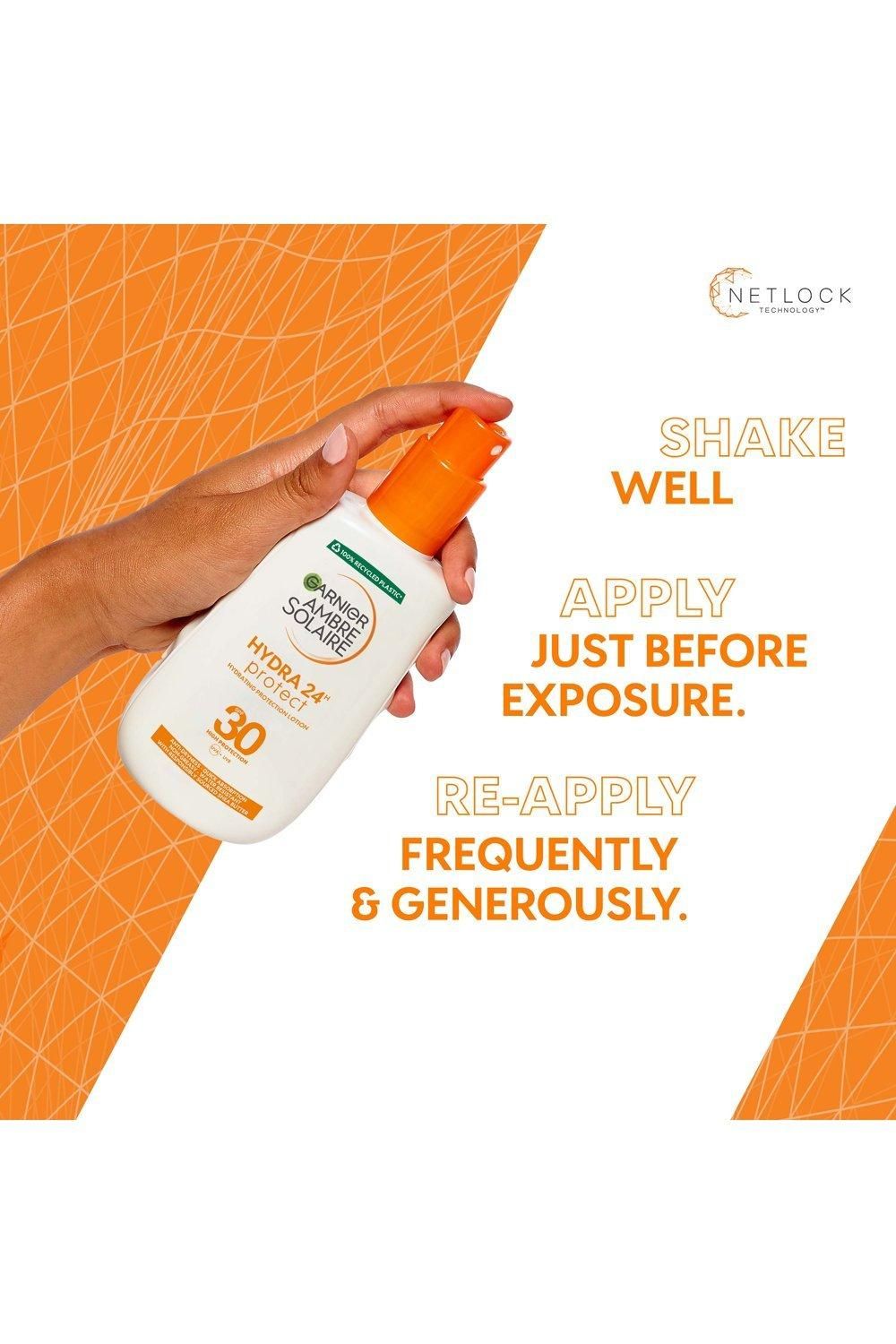 Garnier Ambre Solaire Protection Spray 24h Hydration SPF30 Multi image 8
