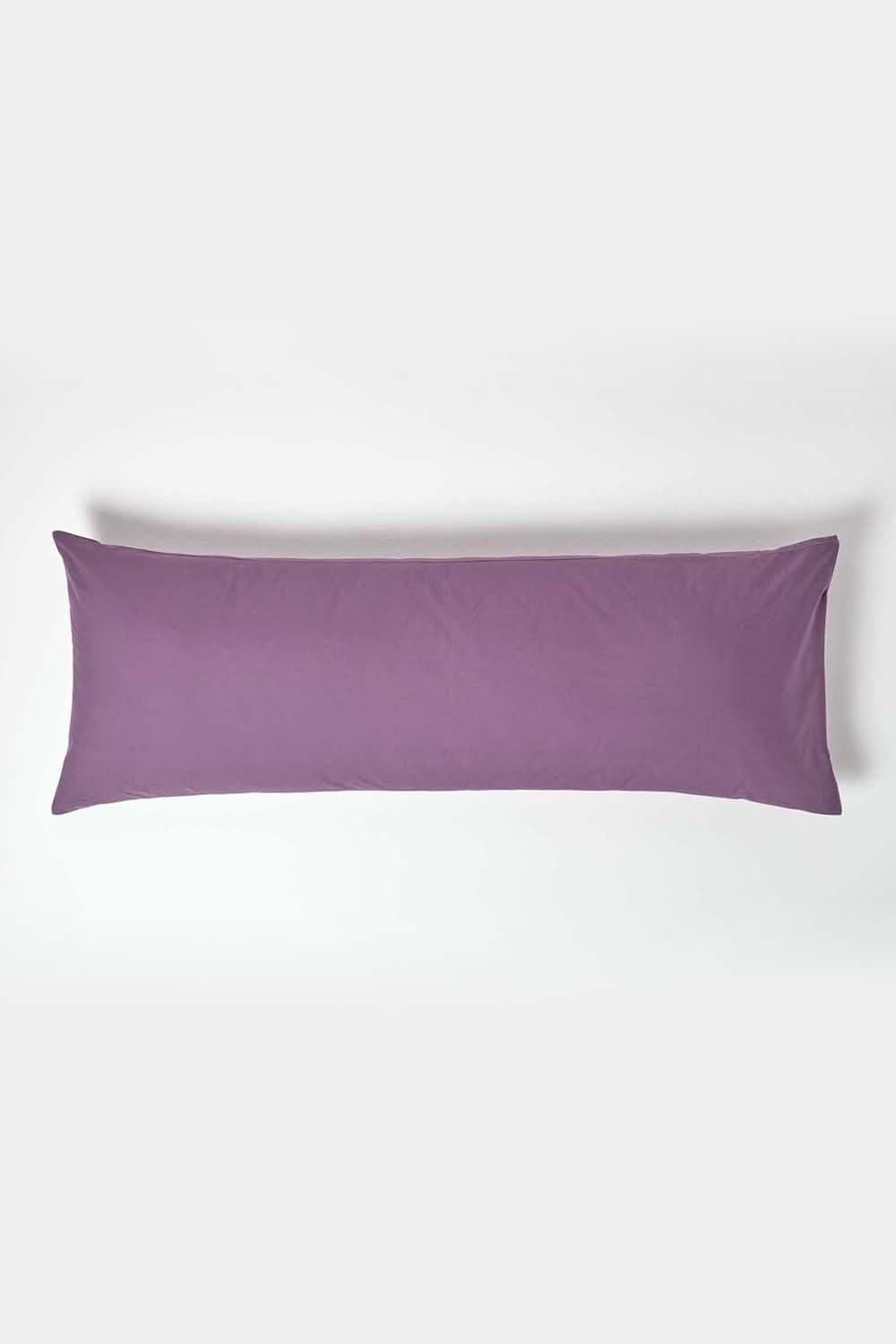 Homescapes Egyptian Cotton Housewife Body Pillowcase 200 TC image 1
