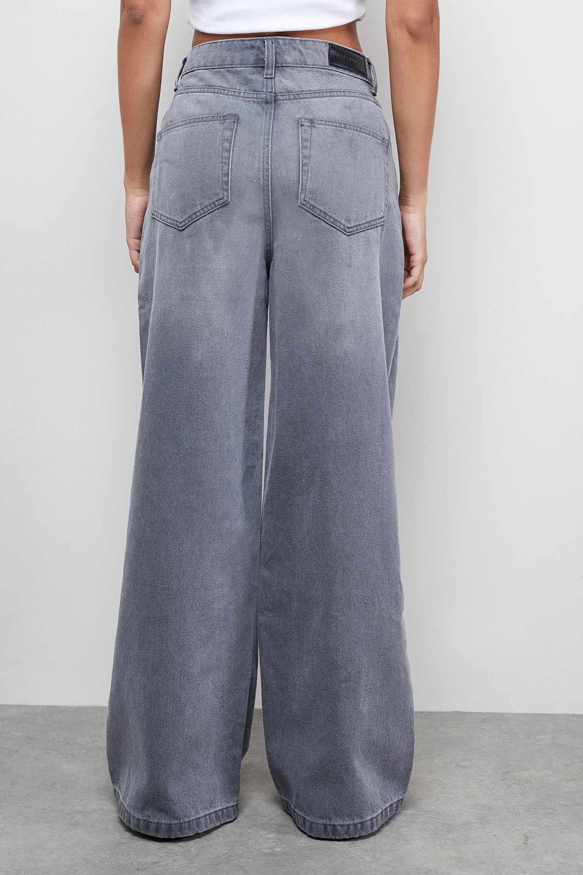 Warehouse Grey Straight Leg Jean Grey image 3