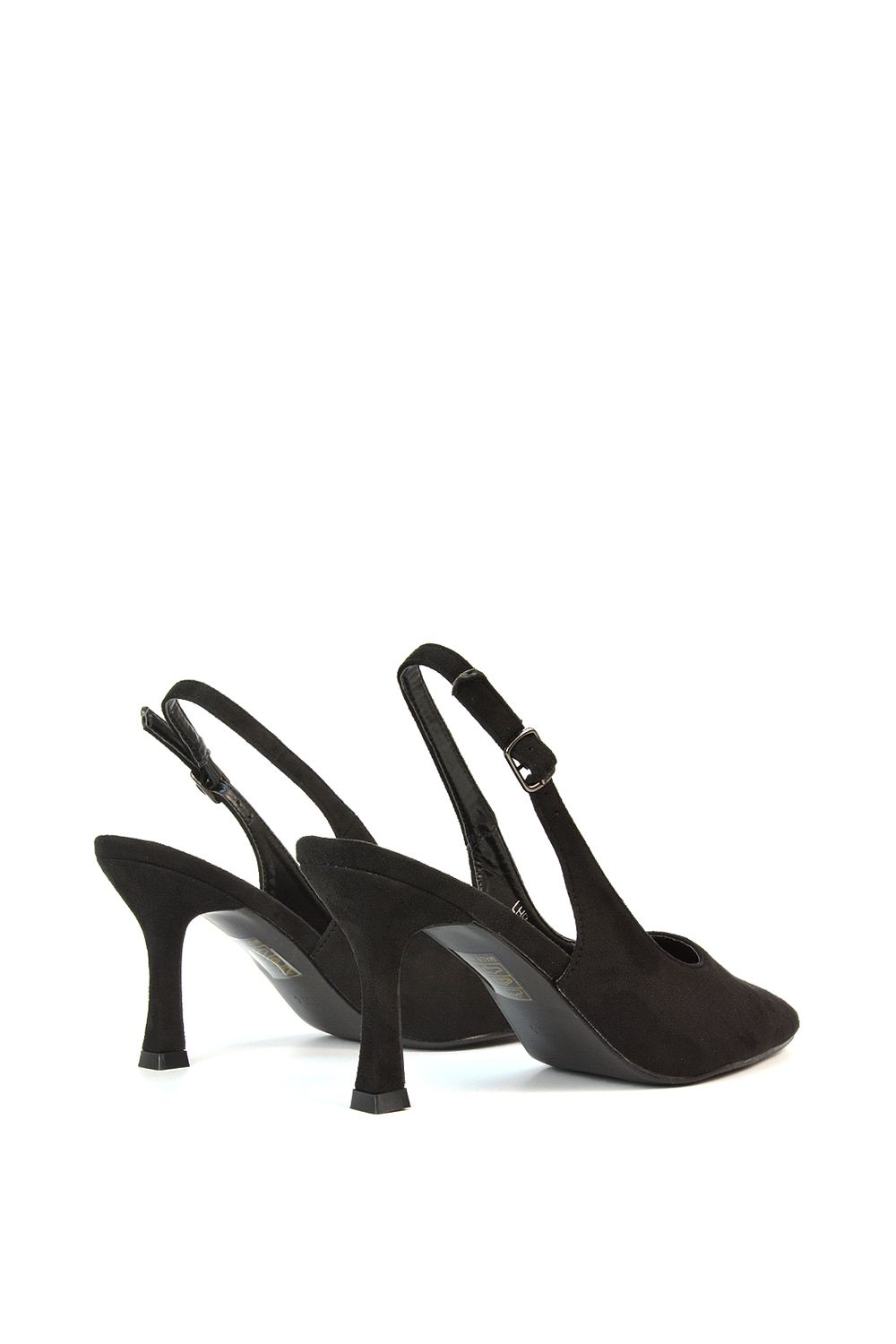 XY London 'Valerie' Stiletto High Heel Closed Toe Slingback Court Shoes image 5