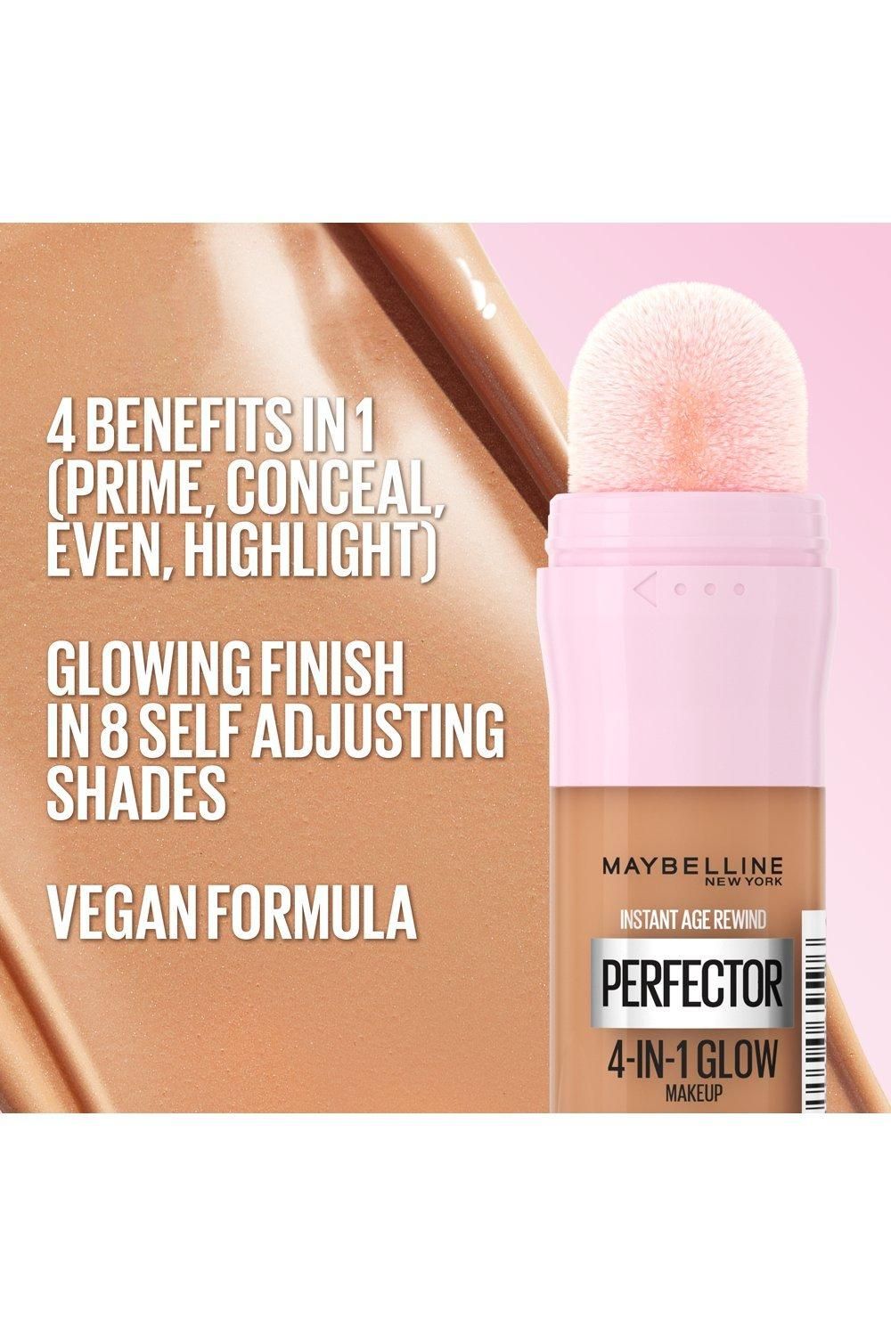 Maybelline Instant Anti Age Perfector 4-In-1 Glow Primer, Concealer Light image 3