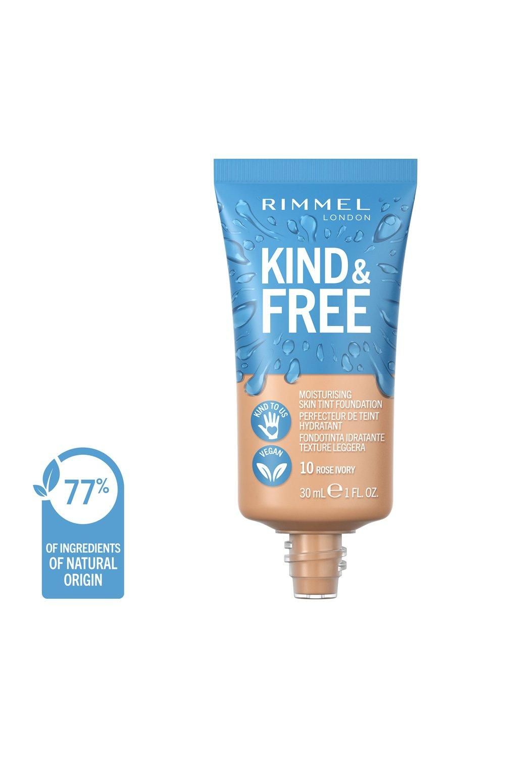 Rimmel London Kind & Free Moisturizing Skin Tint Foundation 10 Rose Ivory image 2