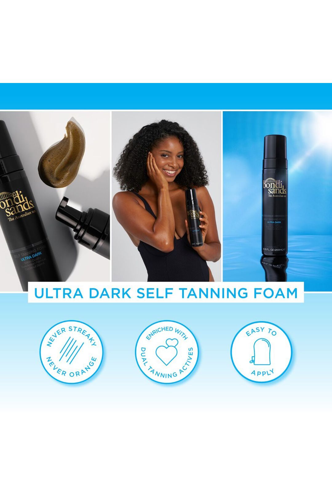 Bondi Sands Self Tanning Foam Ultra Dark 200ml Multi image 7