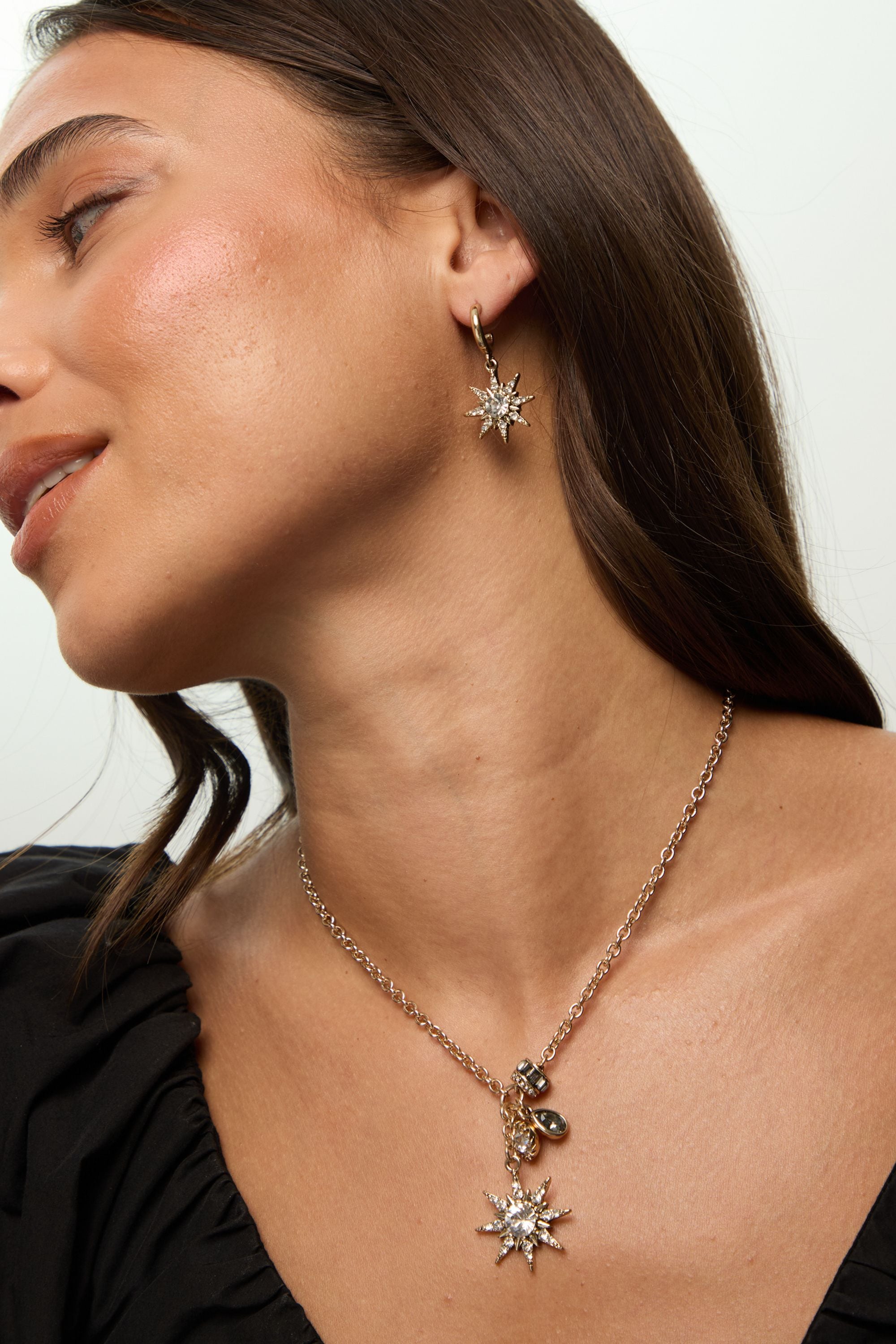 Mood Gold Plated Celestial Earrings Gift Boxed image 5