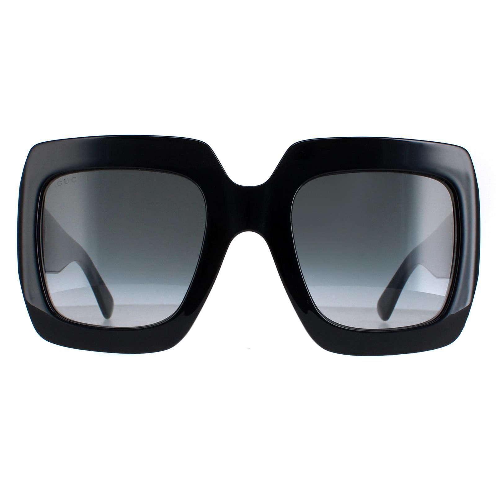 Gucci Square Black Grey GG0053SN image 1