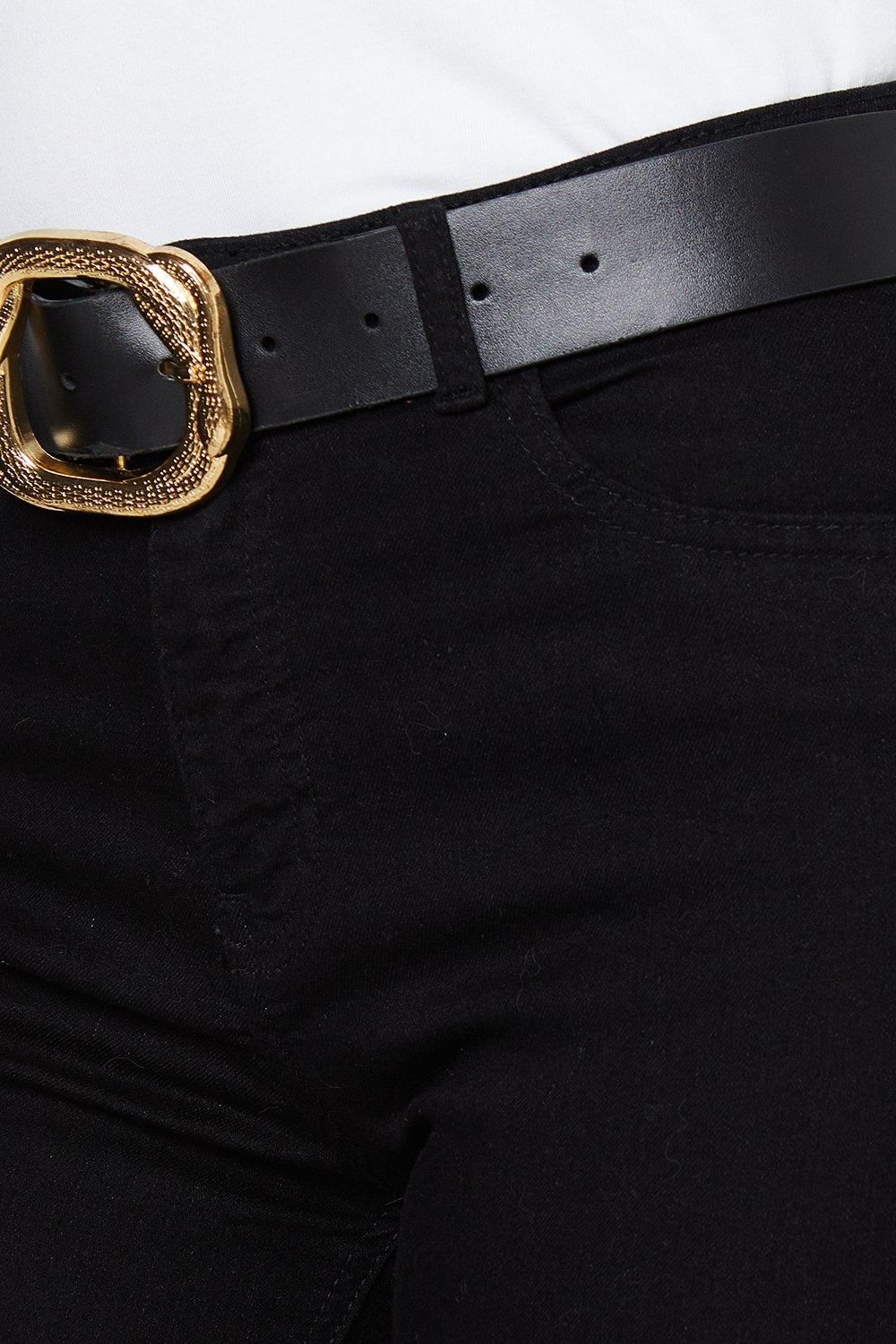 Dorothy Perkins Comfort Stretch Bootcut Jeans Black image 5