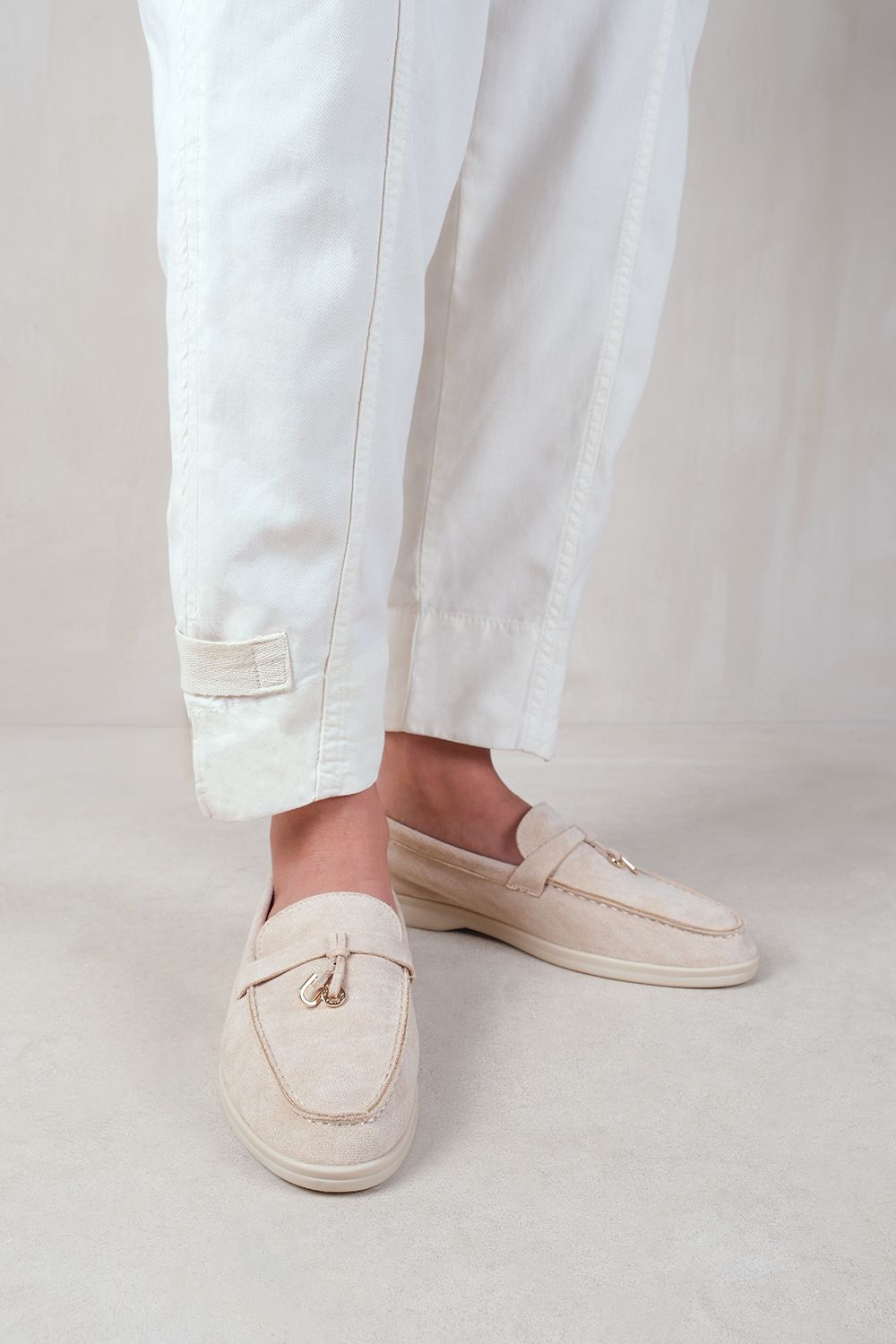 Where's That From 'Pegasus' Slip On Trim Loafers With Accessory Detailing image 2