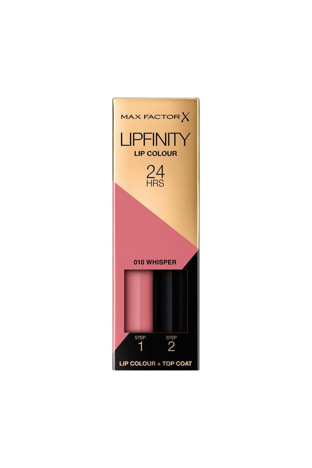 Max Factor Lipfinity 2-Step Long Lasting Lipstick Whisper image 3