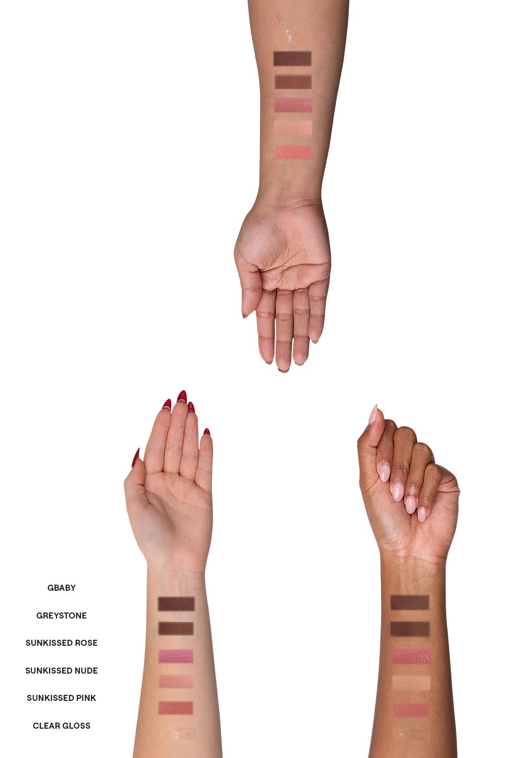 Nudestix Nude Love Lip Pallet Gift Set Multi image 5