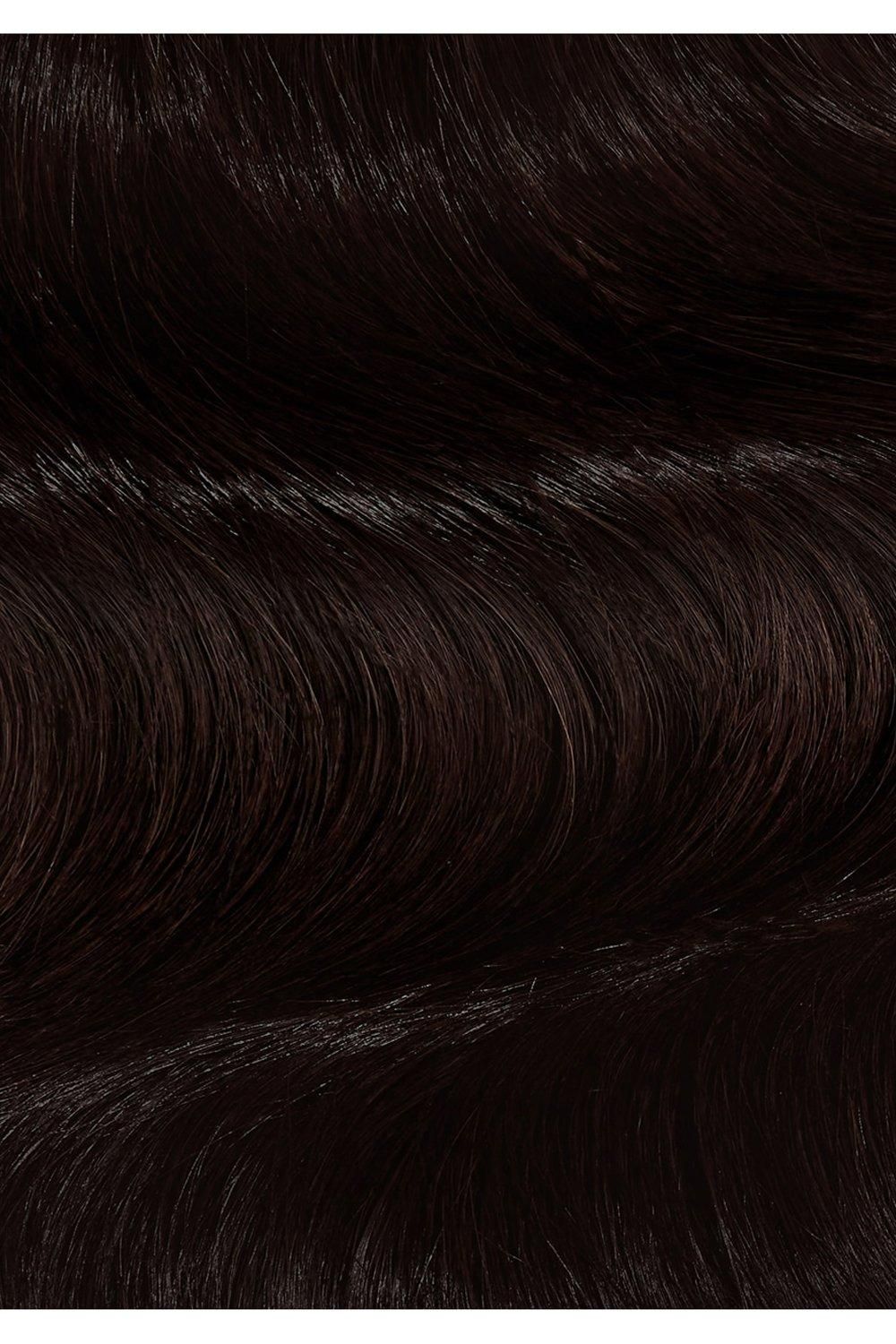 Beauty Works Beauty Works custom clip-in Fringe Topper 55g Raven image 9