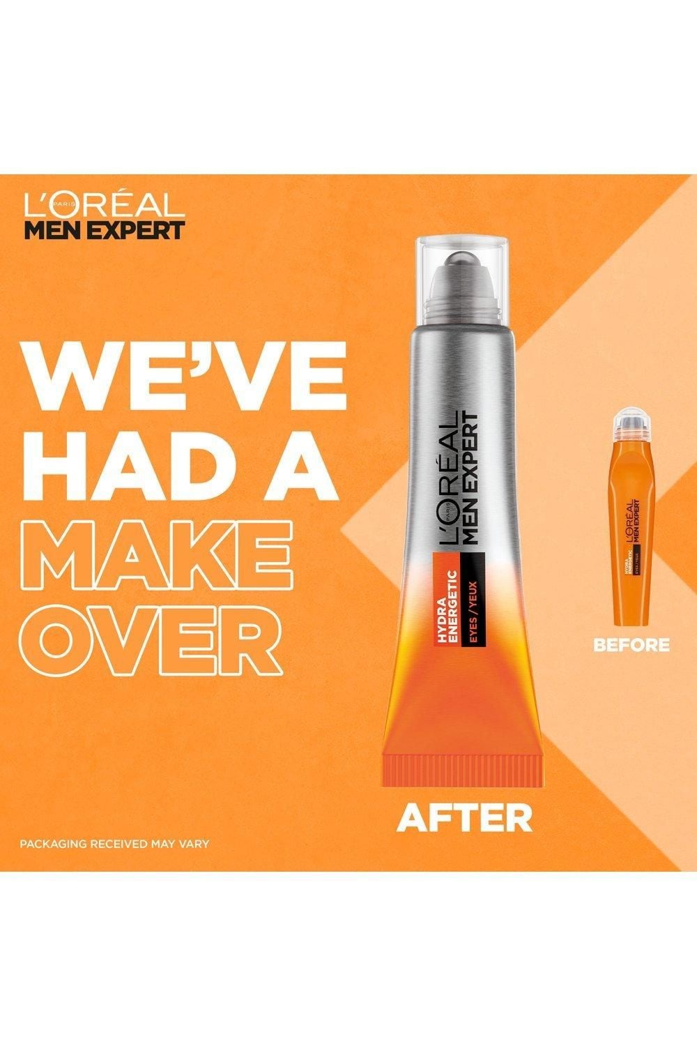 L'Oréal Paris Men Expert Hydra energetic Turbo Booster Eye Roll On Multi image 2