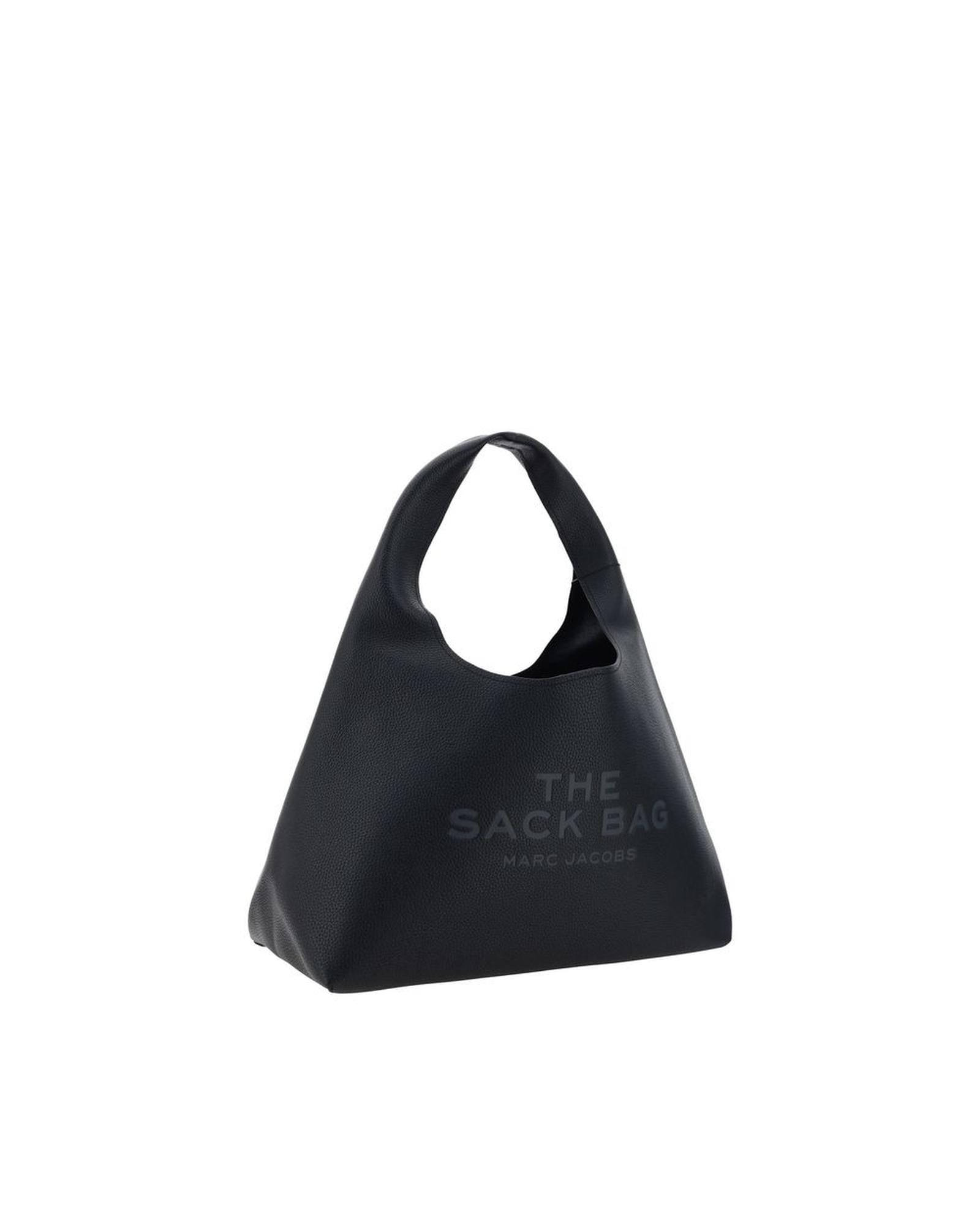 Marc Jacobs Sack Bag Leather Tote Wo - Black Shoulder Bags image 2