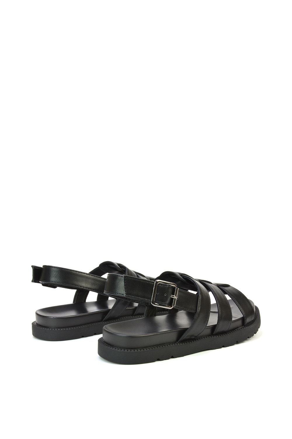 XY London 'Gayna' Cleated Sole Strappy Open Toe Gladiator Platform Sandals image 3