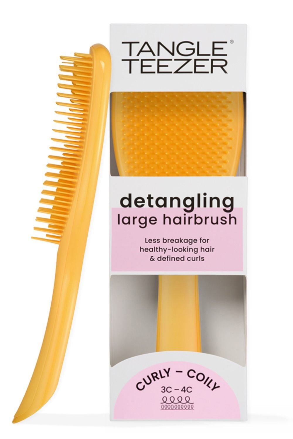 Tangle Teezer The Ultimate Detangler Large N&C (naturally curly) Daffodil Yellow image 3