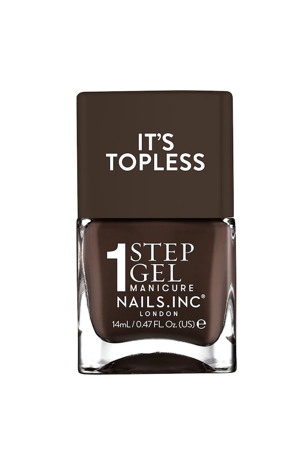 Nails Inc Topless Nail Varnish 14ml Kourtney